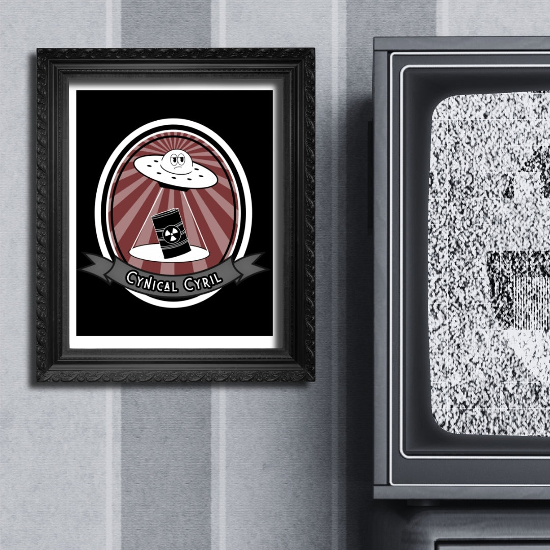 Cynical Cyril 8x10 Poster Home - Nuanced Nihilist