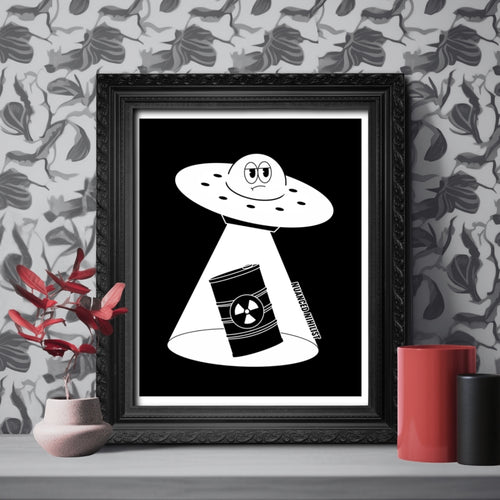 Cynical Cyril Noir 8x10 Poster Home - Nuanced Nihilist