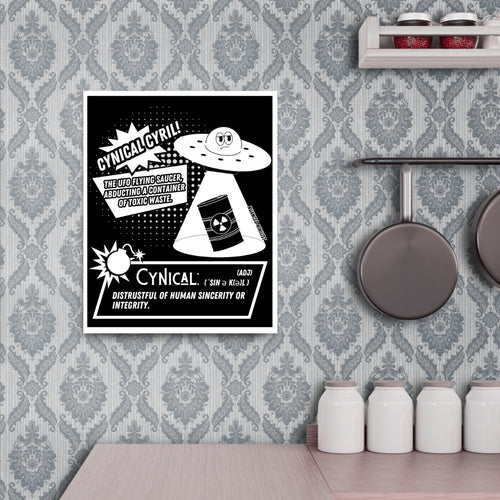 Cynical Definition 16x20 Poster Home - Nuanced Nihilist