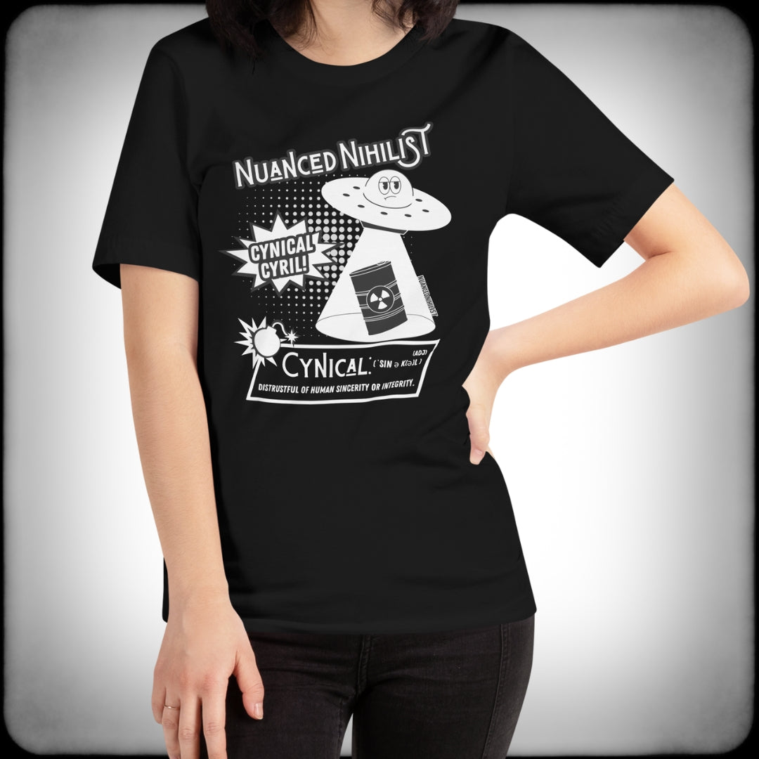 Cynical Definition T-shirt Female - Nuanced Nihilist