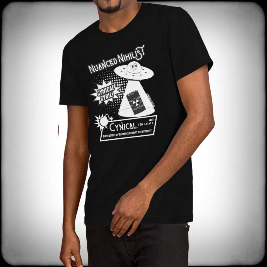 Cynical Definition T-shirt Male - Nuanced Nihilist