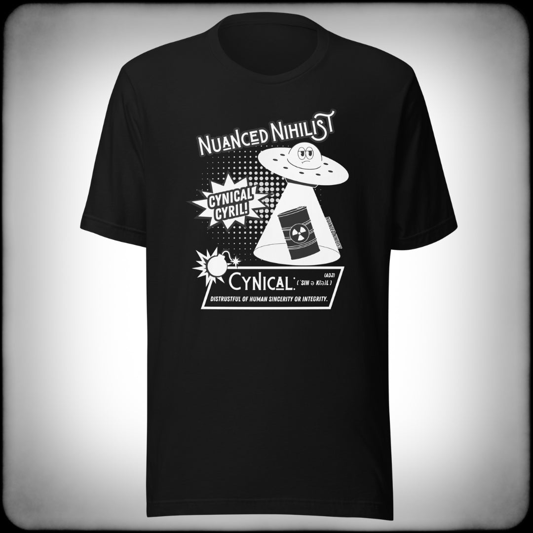 Cynical Definition T-shirt - Nuanced Nihilist