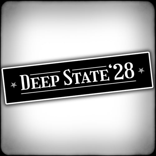 Deep State 28 Sticker - Nuanced Nihilist
