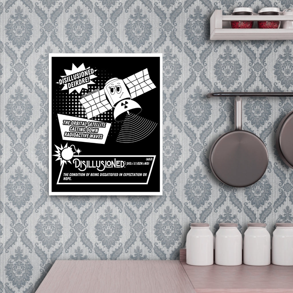 Disillusioned Definition 16x20 Poster Home - Nuanced Nihilist