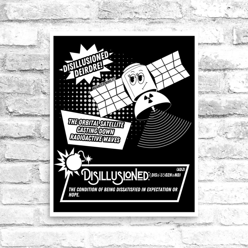 Disillusioned Definition 16x20 Poster - Nuanced Nihilist