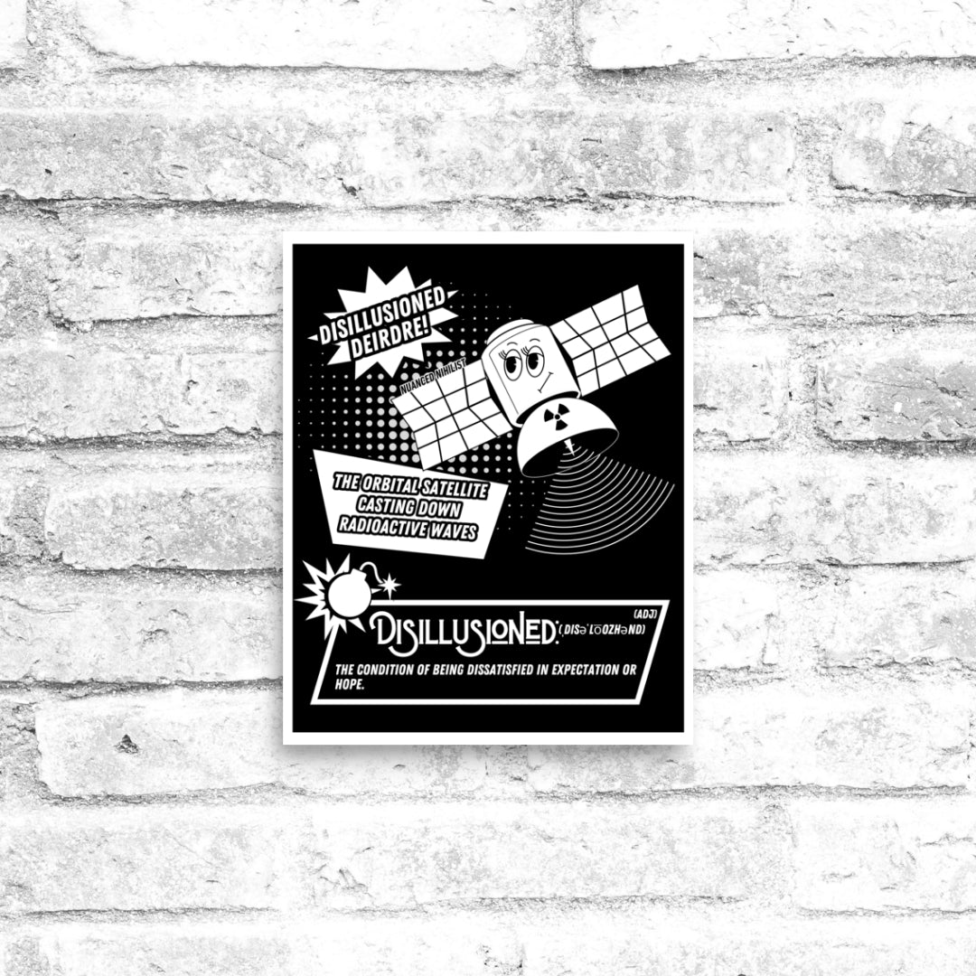 Disillusioned Definition 8x10 Poster - Nuanced Nihilist