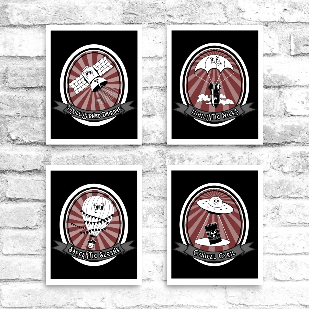 Futility Friends 8x10 Posters - Nuanced Nihilist