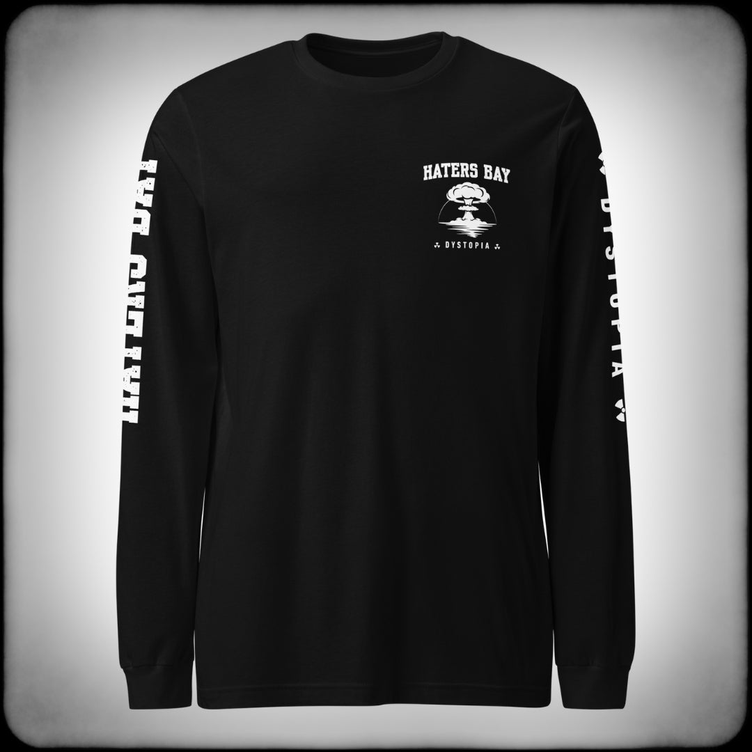 Haters Bay Collegiate Long-Sleeve Shirt - Nuanced Nihilist