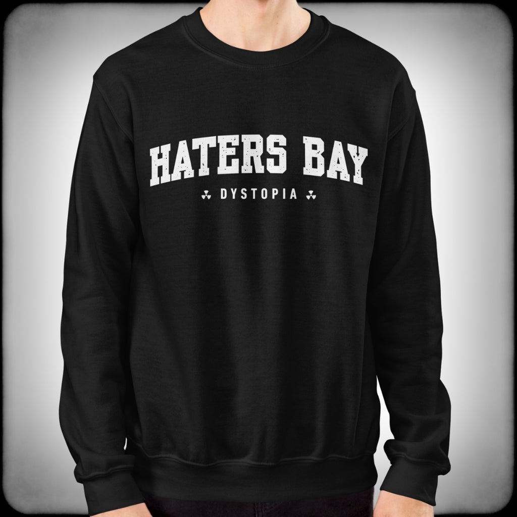 Haters Bay Collegiate Sweater Male -Nuanced Nihilist