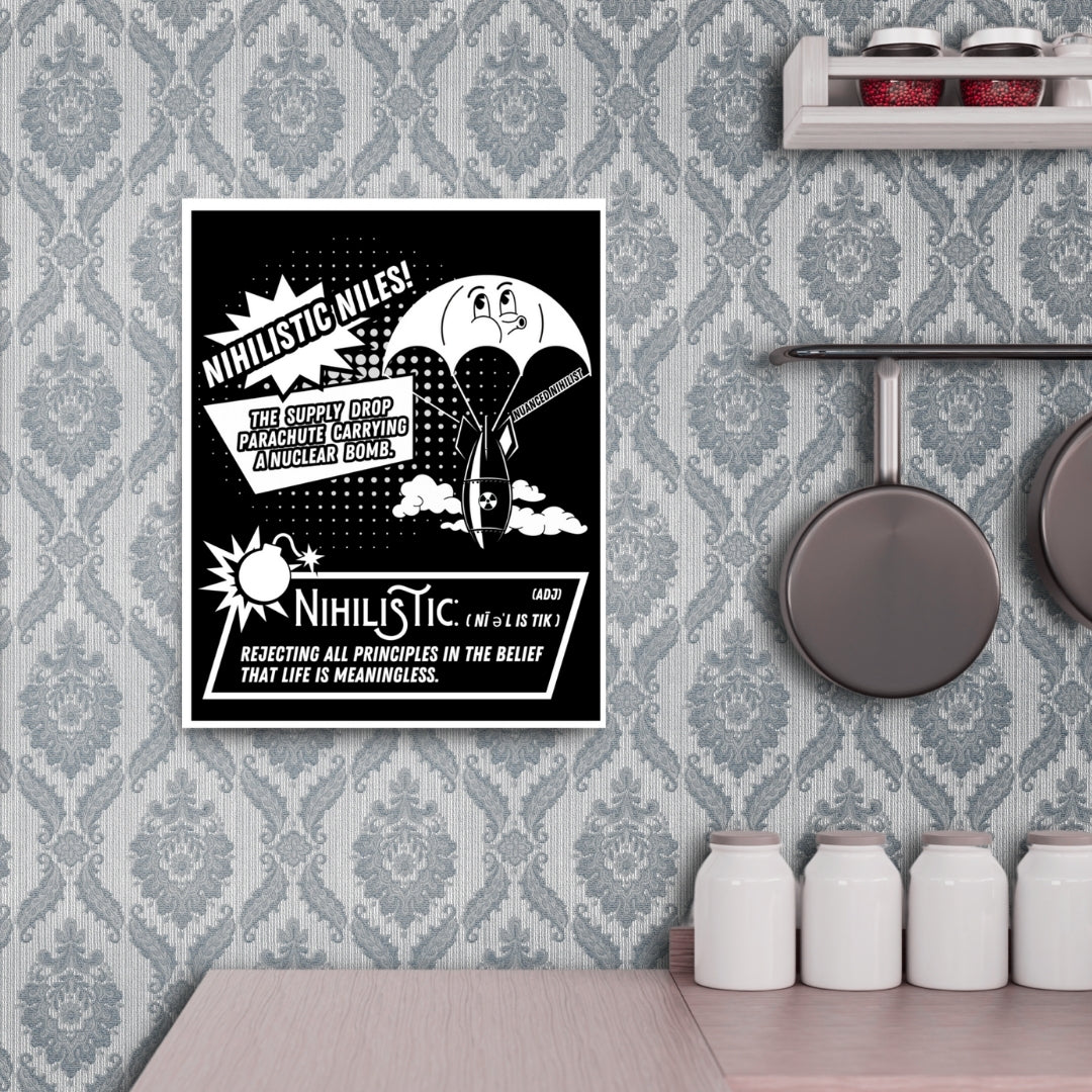 Nihilistic Definition 16x20 Poster Home - Nuanced Nihilist