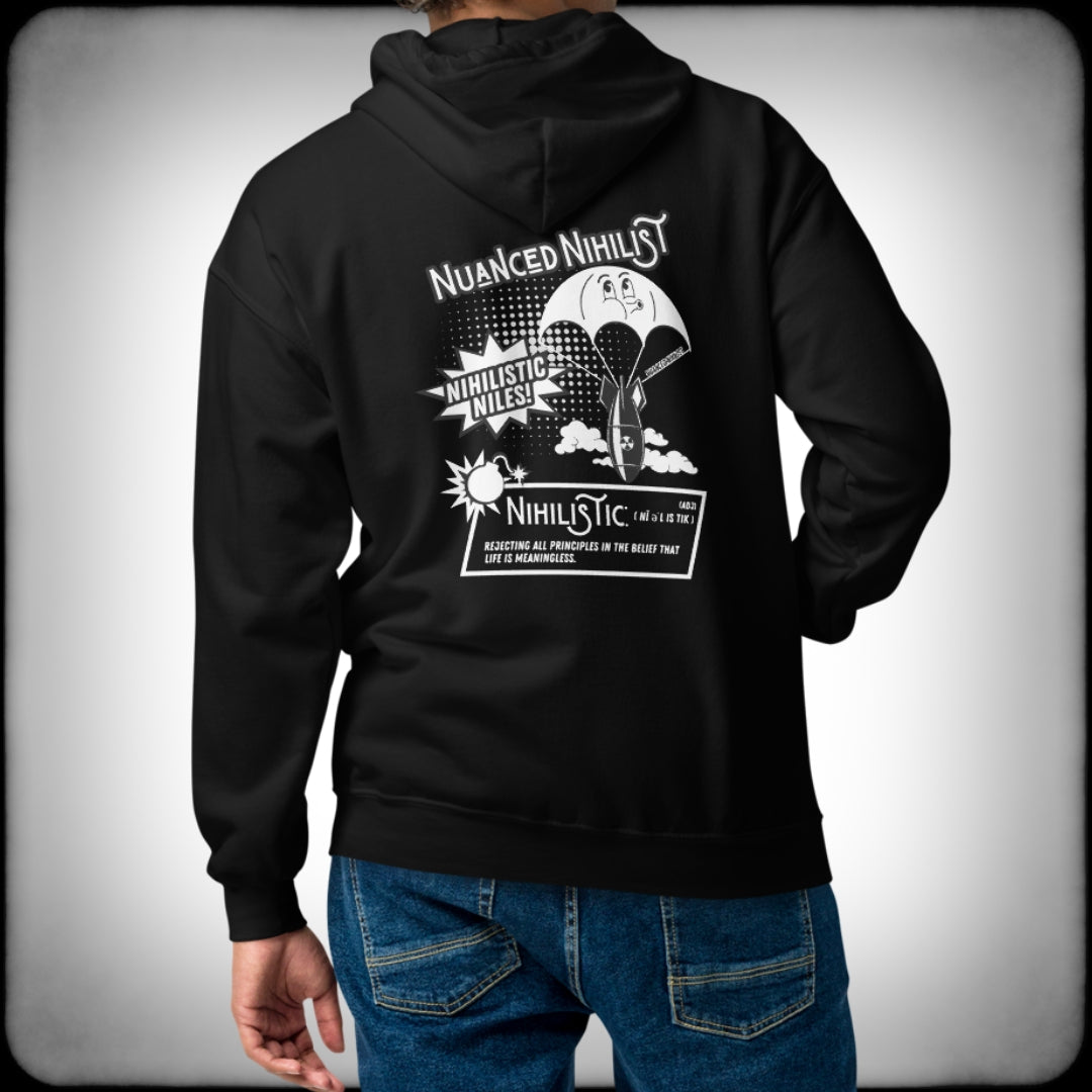 Nihilistic Definition Jacket Hoodie Back Male - Nuanced Nihilist