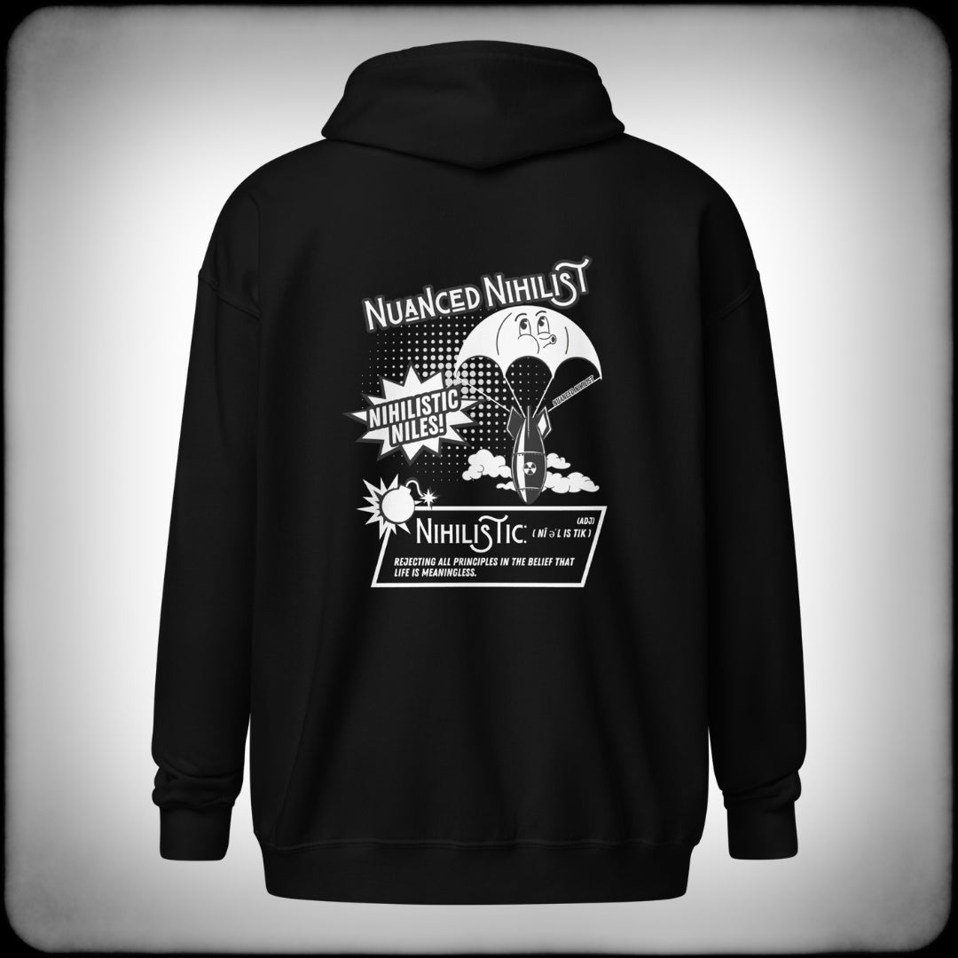 Nihilistic Definition Jacket Hoodie Bac k- Nuanced Nihilist