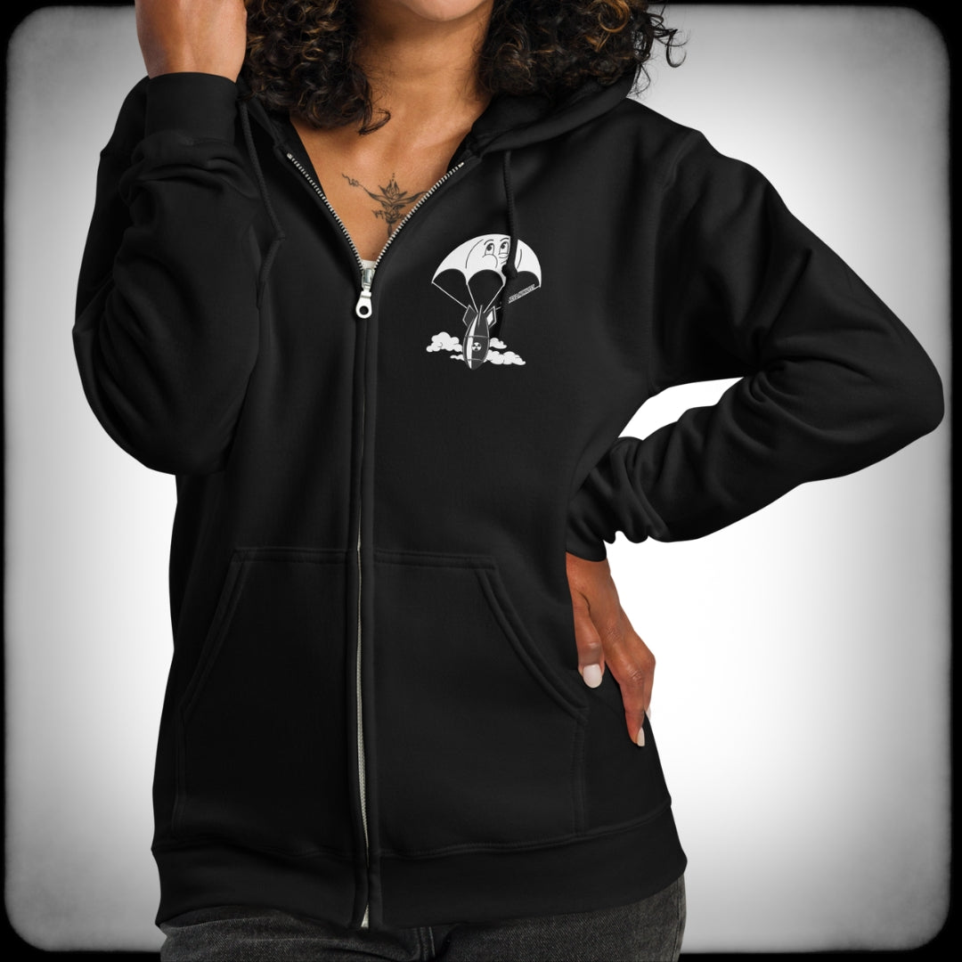 Nihilistic Definition Jacket Hoodie Front Female - Nuanced Nihilist