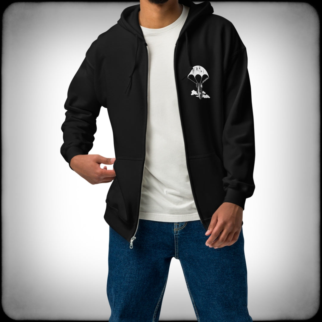 Nihilistic Definition Jacket Hoodie Front Male - Nuanced Nihilist