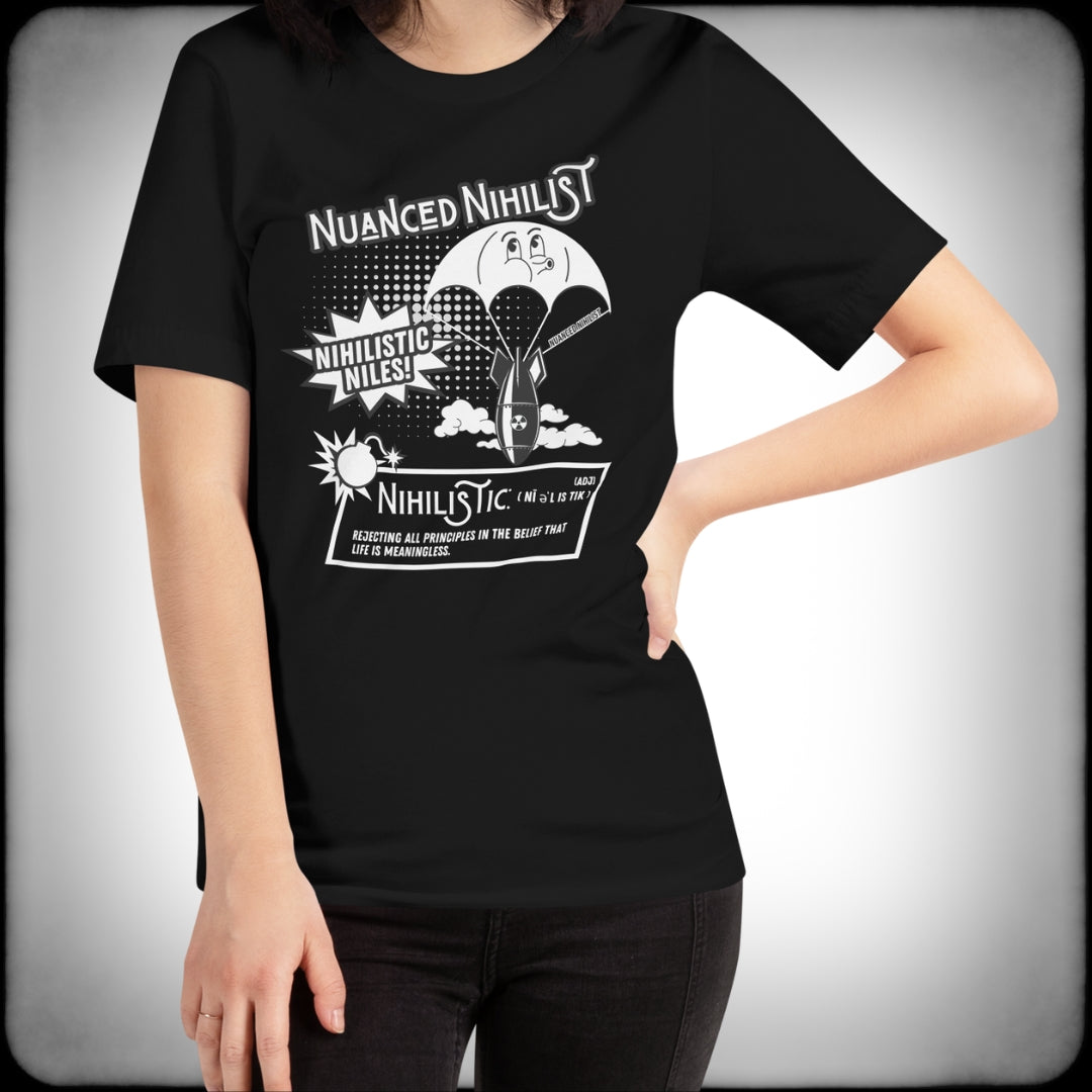 Nihilistic Definition T-shirt Female - Nuanced Nihilist