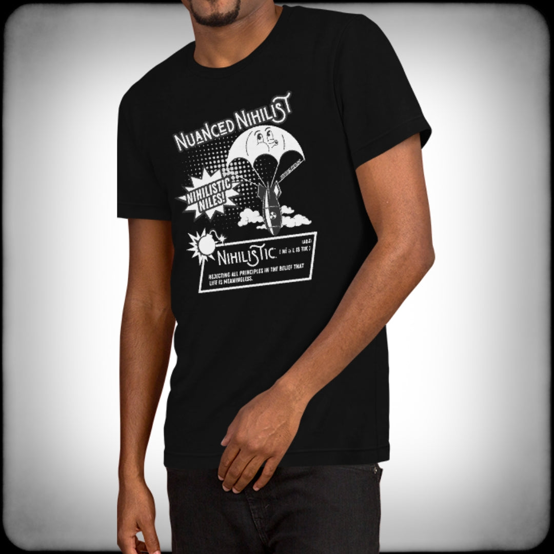 Nihilistic Definition T-shirt Male - Nuanced Nihilist