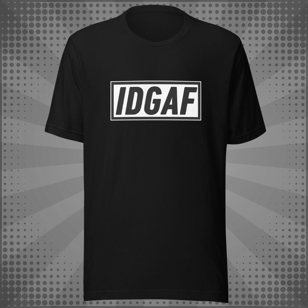 Nuanced Nihilist IDGAF Shirt