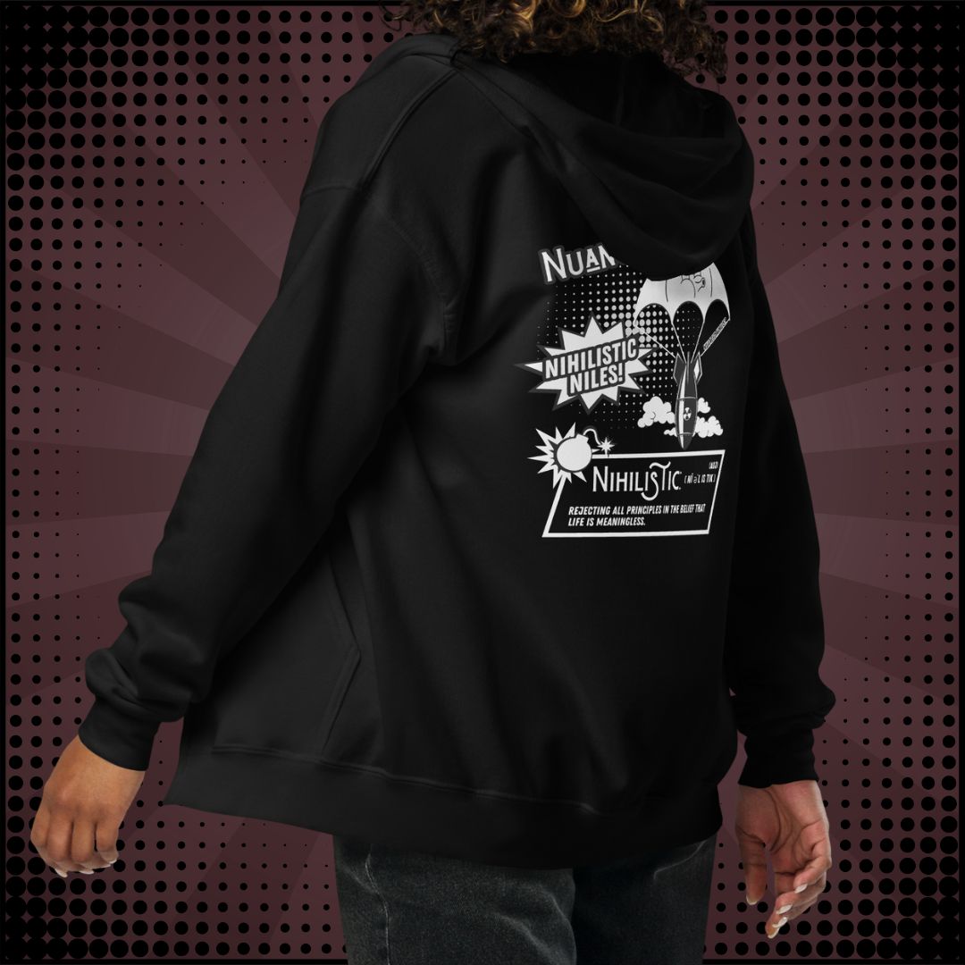 Nuanced Nihilist Nihilistic Definition Hoodie Jacket