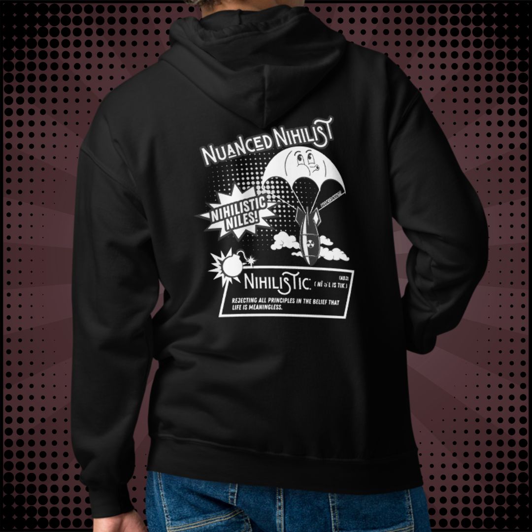 Nuanced Nihilist Nihilistic Definition Hoodie Jacket