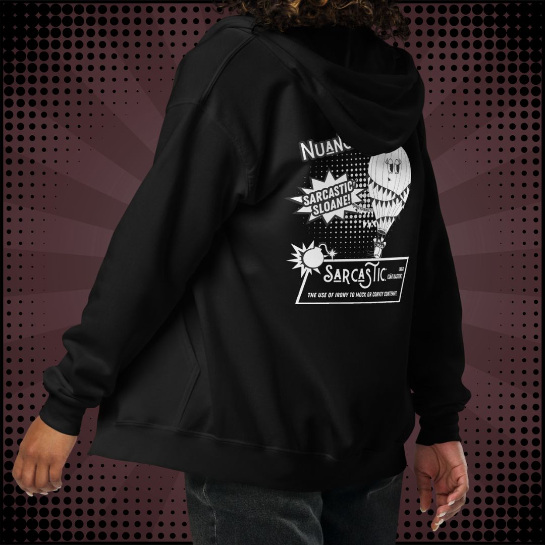 Nuanced Nihilist Sarcastic Definition Hoodie Jacket