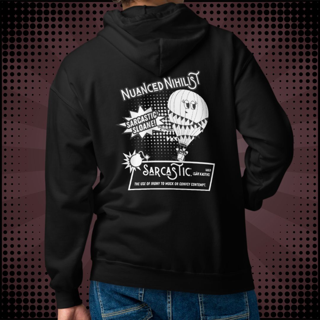 Nuanced Nihilist Sarcastic Definition Hoodie Jacket