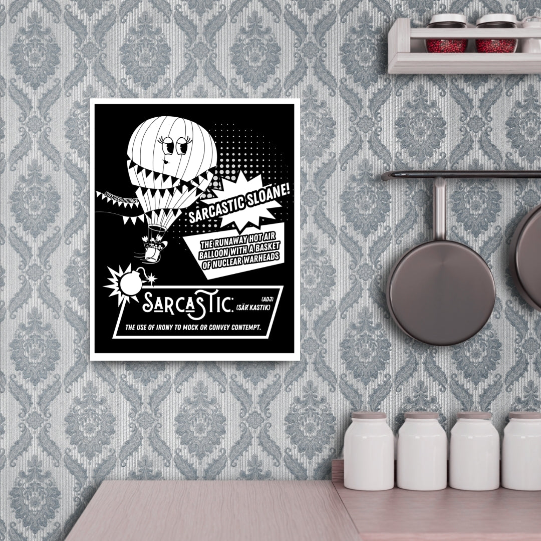 Sarcastic Definition 16x20 Poster Home - Nuanced Nihilist