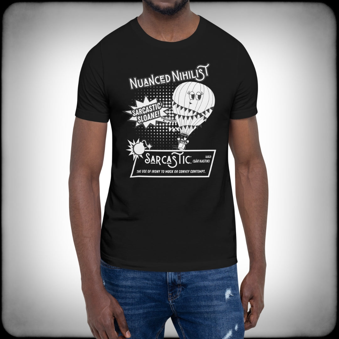 Sarcastic Definition T-shirt Male - Nuanced Nihilist