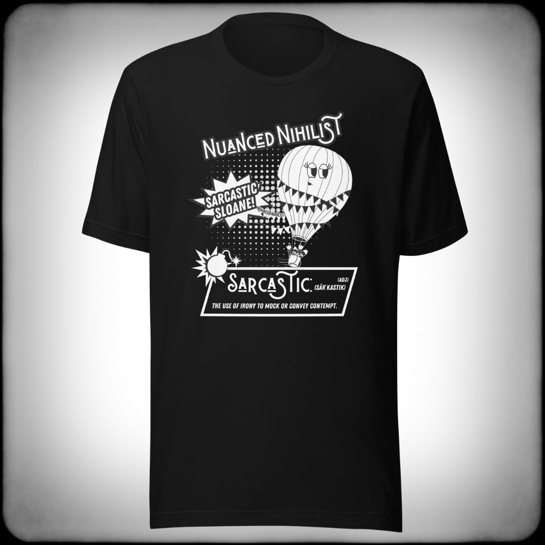 Sarcastic Definition T-shirt - Nuanced Nihilist