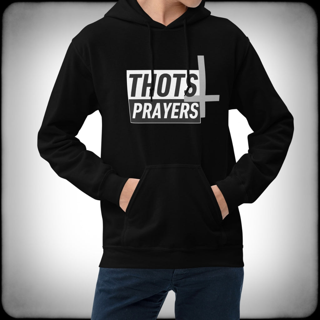 Thots and Prayers Hoodie Male - Nuanced Nihilist