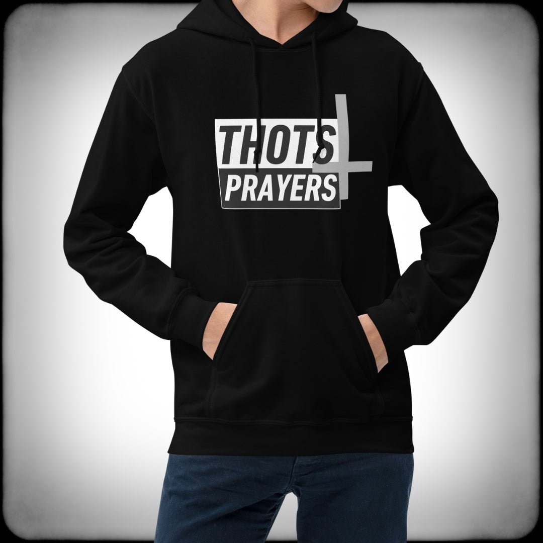 Thots and Prayers Hoodie Male - Nuanced Nihilist